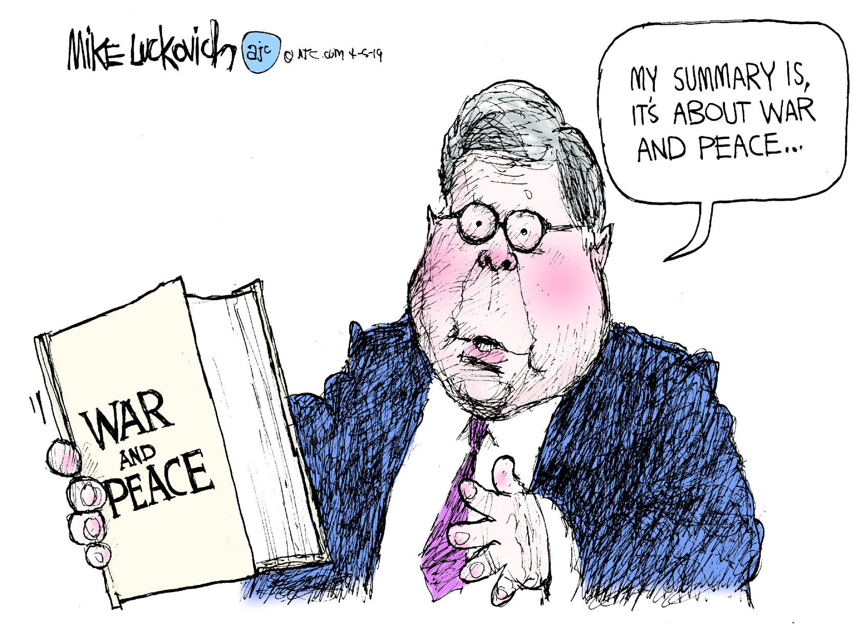 Sunday cartoon
